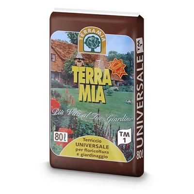 TERRICCIO SUBSTRATO COLTIVAZIONE MISTO TERRA MIA 80 LT
