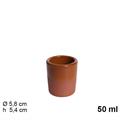BICCHIERINO ARGILLA 50 ML