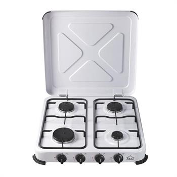 FORNELLO GAS 4 FUOCHI 54 X 53,5 X 11 CM