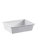 BACINELLA FRIGO 40 X 30 X 10 CM 10 LT BIANCO