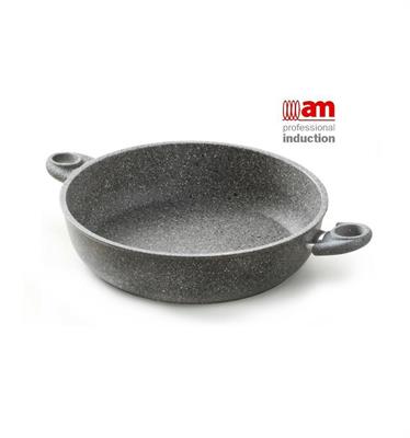 TEGAME CUORE DI PIETRA ALTO 2 MANICI PER INDUZIONE 24 CM