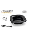 POSACENERE MELAMINA 14 X 3 CM NERO
