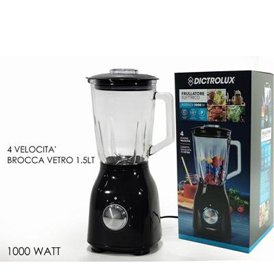 FRULLATORE SHAKE POWER IN VETRO 1,5 LT 1000W