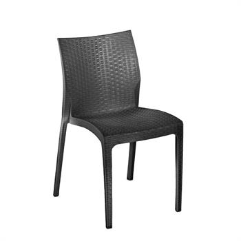 SEDIA MADAM ANTRACITE 48 X 52 X 81 CM 3,5 KG