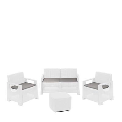 SET DA GIARDINO BELLAGIO BIANCO