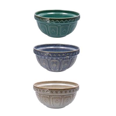 CIOTOLA IN CERAMICA WIRTZ D. 22 X H 11 CM 3 COLORI ASS