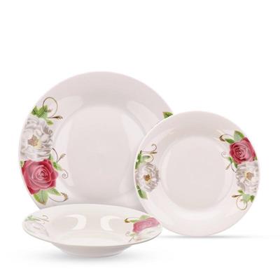 PIATTO PORCELLANA SERVIZIO 18 PZ