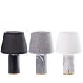 LAMPADA CERAMICA JELIS D. 25 X H 40 CM 3 COLORI ASS