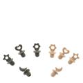 TAPPO PER BOTTIGLIA IN SILICONE 2 COLORI ASS SET 4 PZ