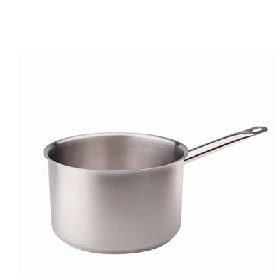 CASSERUOLA ALTA INOX 18/10 1 MANICO CON BECCHI 12 CM