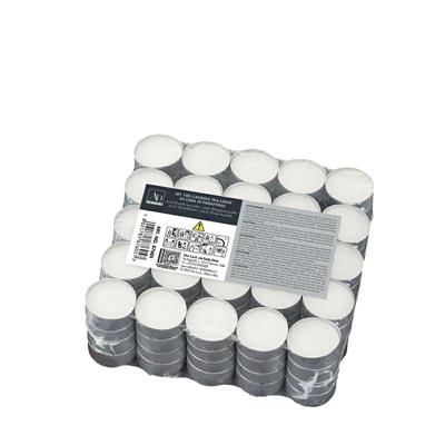 CANDELA TEA LIGHT BIANCA D. 3,6 CM 9 GR CONF. 100 PZ