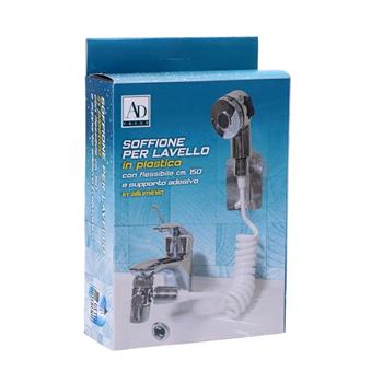 DOCCINO SOFFIONE LAVELLO 2 FUNZIONI + TUBO 150 CM