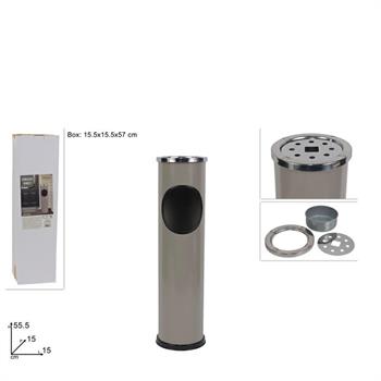 POSACENERE METALLO GRIGIO H. 57,5 CM