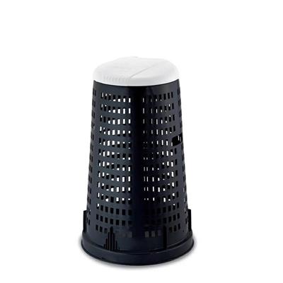TRESPOLO FUSTO NERO COPERCHIO BIANCO 100 LT