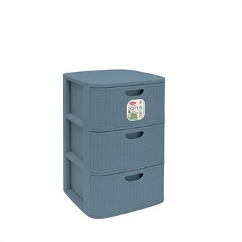 CASSETTIERA DOMUS 3 SMOKY BLUE