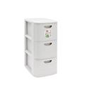 CASSETTIERA DOMUS 3 SLIM BIANCO POLVERE