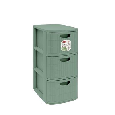 CASSETTIERA DOMUS 3 SLIM GREEN TEA