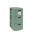 CASSETTIERA DOMUS 3 SLIM GREEN TEA