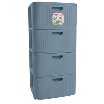 CASSETTIERA DOMUS 4 SMOKY BLUE