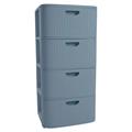 CASSETTIERA DOMUS 4 SMOKY BLUE