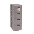 CASSETTIERA DOMUS 4 SLIM GREIGE