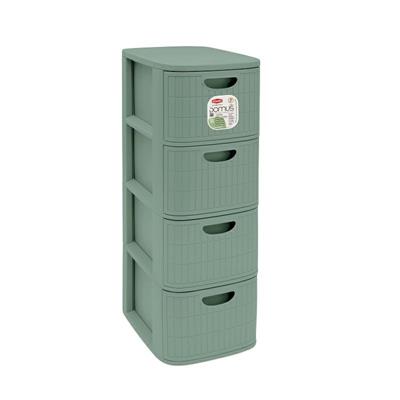 CASSETTIERA DOMUS 4 SLIM GREEN TEA