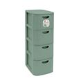 CASSETTIERA DOMUS 4 SLIM GREEN TEA