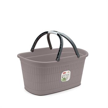 CESTA DOMUS CON MANICI GREIGE