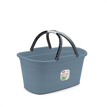 CESTA DOMUS CON MANICI SMOKY BLUE