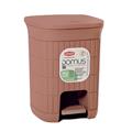 PATTUMIERA DA BAGNO DOMUS 6 LT MOCHA MOUSSE
