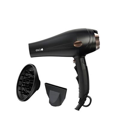 FONO ASCIUGACAPELLI NERO GOLD 2200 W