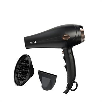 FONO ASCIUGACAPELLI NERO GOLD 2200 W
