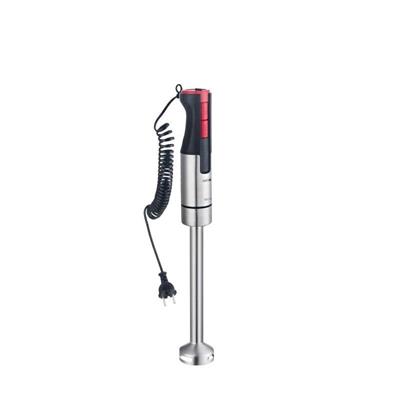 FRULLATORE AD IMMERSIONE INOX ROSSO 1000 W