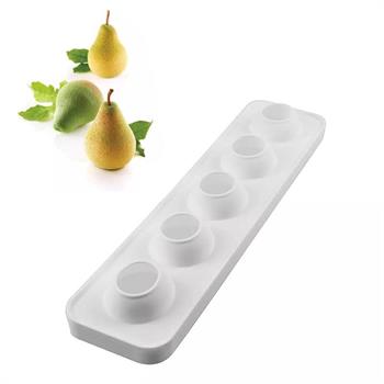 STAMPO SILICONE PERA E FICO 60 X 55 X H 76 MM BIANCO