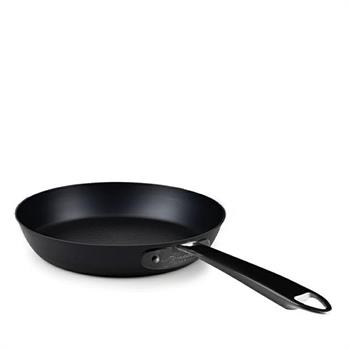 PADELLA FERRO NITRURATO 1 MANICO INOX PVD NERO 32 CM