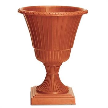 VASO FIORIERA ATENE CON PIEDE D. 32 CM