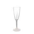 BICCHIERE FLUTE PLASTICA CONF. 6 PZ BIANCO