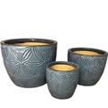 CASPO CERAMICA DALIA TRIS 28/21/15 CM COLORE GRIGIO