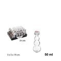 BOTTIGLIA IN VETRO 50 ML TAPPO MECCANICO