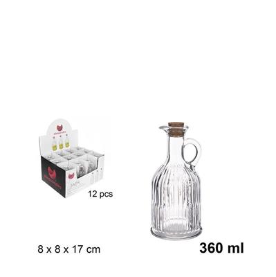BOTTIGLIA IN VETRO JAEN PER OLIO 360 ML TAPPO SUGHERO