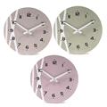 OROLOGIO DA PARETE MDF D. 33 CM COLORI ASS
