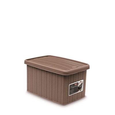 SCATOLA ELEGANCE S CHIUSA 29 X 19 X H16 CM TORTORA
