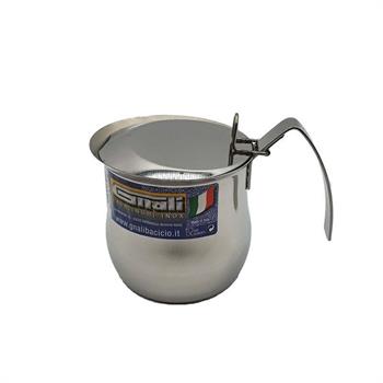 BRICCO BOMBATO C/COPERCHIO 1 TZ INOX ART.BBC1 GNALI