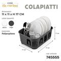COLAPIATTI POLIPROPILENE 38 X 28 X 11 CM COLORI ASS