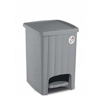 PATTUMIERA MARGHERITA A PEDALE 20 LT STONE GREY
