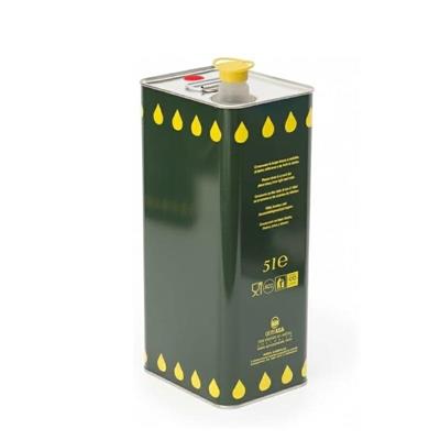 LATTA PER OLIO LT 5 DOPPIO FORO D. 19/42 TAPPI INCLUSI