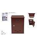 CASSETTA PER POSTA 36 X 24 X 9,5 CM COLORE MARRONE
