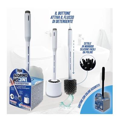 PORTASCOPINO WC IN SILICONE CON DISPENSER