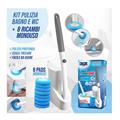 SCOPINO WC CON SPUGNE USA E GETTA