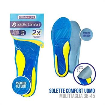 SOLETTA GEL COMFORT UOMO 38 - 45